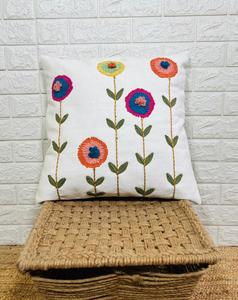 Funda de Cojín Decorativa para el Hogar, Cuadrada, con Estampado de Rayas Blancas y Negras, Estilo Boho, 100% Algodón Texturizado, Marca PINKCITY (IHC) - Product Image 1