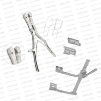 Ensemble d'instruments de thoracotomie pour la chirurgie thoracique, écarteur de côtes Burford Finochietto, rétracteur pulmonaire Allison, élévateur de côtes Doyen