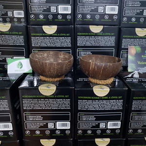 Cuenco de cáscara de coco desechable ecológico personalizado de Vietnam para el mercado de España - Product Image 1