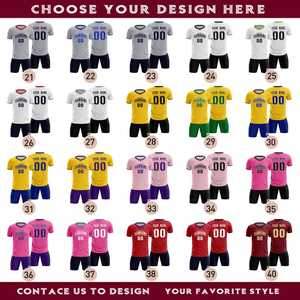 Custom <b>Red</b> White Soccer Jersey Shorts Set Sublimation Print Breathable Polyester Unisex Team Uniform Needle Detection - Product Image 5