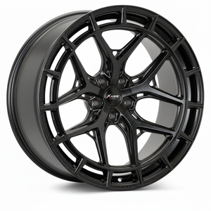 Jantes en alliage léger forgées par flux, concaves, multi-branches, finition usinée argentée, 19 20 21 22 pouces - Product Image 1