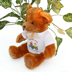 Customized Kids holiday souvenir teddy <b>bear</b> gift, European travel collectible plush <b>bear</b>, <b>cute</b> decorative sitting <b>bear</b> doll - Product Image 1