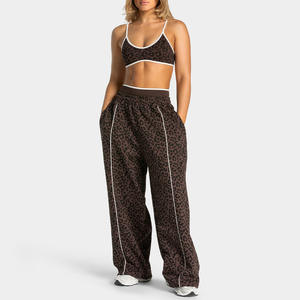 Solid Racerback Yoga Set 2 Piece Crop Top High Waist <b>Shorts</b> Sleeveless Breathable Quick Dry Seamless Knitted Fabric - Product Image 6