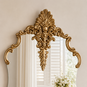 Antique <b>Gold</b> Baroque Wall <b>Mirror</b> Ornate Vintage Decorative <b>Mirror</b> for Bathroom Bedroom Living Room Home Decor - Product Image 3