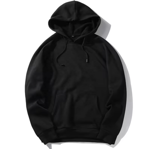 Custom Printed 100% Cotton Seamless Pullover Hoodie Sweatshirt Breathable Quick Dry Women's Ribbed 280g Fitness Wear Pakistan - Product Image 2