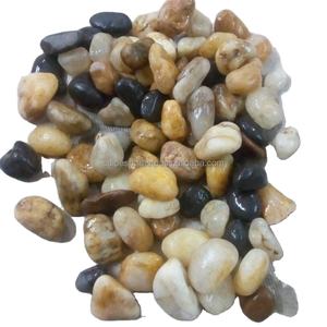 Naturel Blanc Cassé et Noir Mix Pierre Cobbles & Cailloux En Vrac En Gros Meilleur Prix! Pierre de dégringolade de rivière - Product Image 1