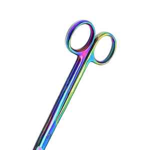 Ciseaux Mayo de couleur titane 14-17 cm, instruments chirurgicaux incurvés en acier inoxydable pour utilisation en chirurgie générale, certifiés CE Classe I - Product Image 4
