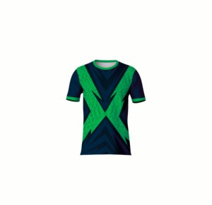 T-shirt en jersey moderne à sublimation 180g, imprimé intégral créatif, tissu confortable pour un usage quotidien décontracté et tendance - Product Image 2
