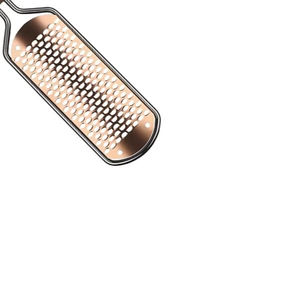 Râpe à pieds double face en acier inoxydable de qualité supérieure avec long manche, élimine les talons fendillés pour une beauté optimale - Product Image 5