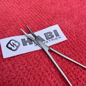 คีมจับเข็มผ่าตัดสแตนเลสสตีล HABI Industries พร้อมด้ามจับตามหลักสรีรศาสตร์ ปรับได้ 3 ระดับ  ผลิตตามสั่ง - Product Image 1