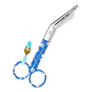 กรรไกรสแตนเลสแบบแมนนวล ลายอุ้งเท้าสุนัข สำหรับตัดผ้าพันแผลอย่างรวดเร็วและแม่นยำ - Product Image 3