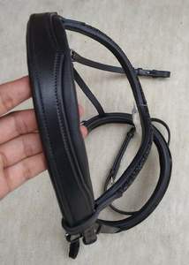 Bridon en cuir véritable de haute qualité, confortable et durable, équipement d'équitation au meilleur prix - Product Image 4