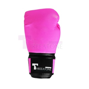 Gants de boxe en cuir de qualité supérieure Rembourrage supérieur Évacuation de l'humidité Sangle de poignet réglable Fermeture à boucle et crochet Protection maximale - Product Image 6