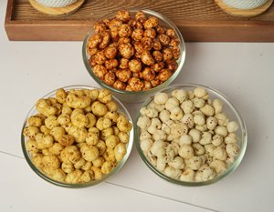 Noix de Makhana Peri Peri les plus vendues, séchées au soleil (procédé AD), 25 kg en vrac, noix de renard, collation saine, achetez directement auprès du fabricant - Product Image 5