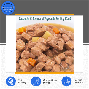 Alimento Húmedo Enlatado para Mascotas, Cazuela de Pollo y Vegetales, Ideal para Perros, de un Vendedor Confiable de Origen Tailandés - Product Image 2