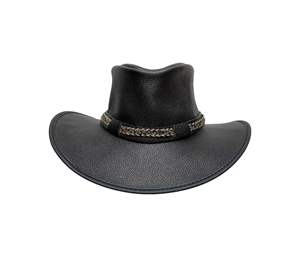 Sombreros de Vaquero de Cuero Ecológico de Primera Calidad, Ajustables, de Ala Ancha para Protección Solar, Perfectos - Product Image 1