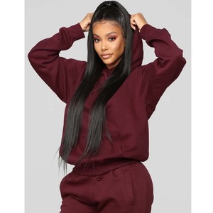 Sudaderas con Capucha Personalizadas al por Mayor para Mujer, Sudaderas de Manga Larga, Sudaderas Cortas para Invierno - Product Image 5