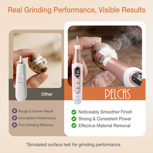 Stylo perceuse à ongles rechargeable USB 2-en-1 et lampe UV LED à polymérisation rapide, outil de manucure portable pour salon et fournitures d'art des ongles - Product Image 3