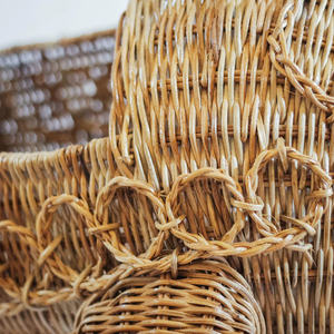 Avión de Juguete de Mimbre Natural Tejido a Mano, Decoración Artesanal con Patrones Intrincados para Decoración de Cuarto de Niños, Estilo Auténtico - Product Image 3