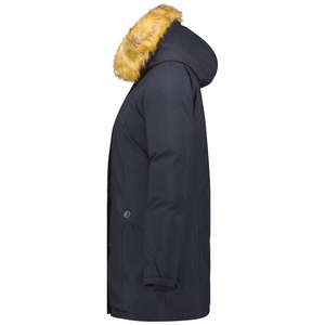 Veste parka longue matelassée à capuche et fermeture éclair pour femme, imperméable, respirante, écologique, hiver - Product Image 4
