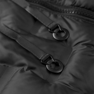 OEM Custom Men Plus Size Winter Quilted <b>Jacket</b> Waterproof Windbreaker Zipper Hoodie Embroidered Casual Snow Wear puffer hiking - Product Image 2