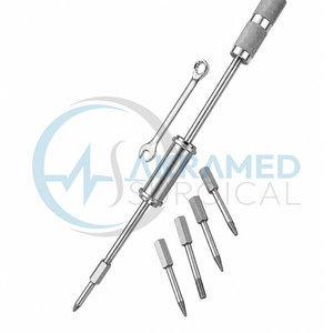 Juego de Extractores de Clavos Femorales Universales de Acero Inoxidable, Instrumento Quirúrgico Veterinario Ortopédico, Certificado CE, Reutilizable - Product Image 2