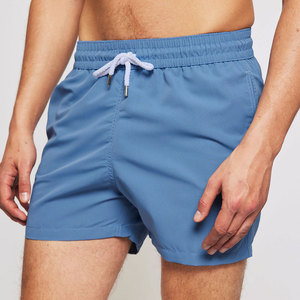 Shorts de bain personnalisés pour hommes, légers, à séchage rapide, respirants, coupe-vent, haute performance, taille élastique, vente en gros - Product Image 2