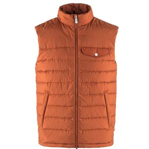 Chaleco de exterior ligero acolchado para hombre, chaleco informal personalizado con cremallera y cuello levantado con bolsillo frontal, chaleco sin mangas - Product Image 4