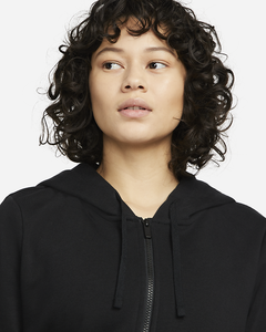 Sweat à capuche zippé intégral pour femme, 100% coton, chaud, à manches longues, pour le yoga, le fitness et le sport, style streetwear hiver - Product Image 3