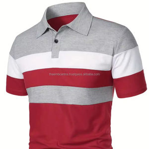 Camiseta para hombre más vendida hecha a medida con logotipo de secado rápido y longitud larga para el verano, polos para hombre al por mayor - Product Image 1
