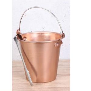 Accessoires de bar au design moderne, seau à champagne en acier inoxydable, seau à glace pour vin et champagne, poli brillant, pour les fêtes - Product Image 4