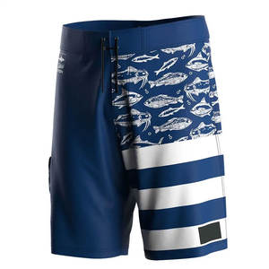 Shorts de Pesca Personalizados de Alta Calidad, Tela Elástica en 4 Direcciones, Sublimación, Secado Rápido, Shorts de Playa al por Mayor, Shorts de Surf para Hombre - Product Image 1