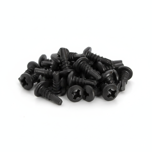 PDC 11 สกรูหัวจมเหล็กกล้าคาร์บอนเคลือบสีดำ ขับเคลื่อนด้วยหัวฟิลลิปส์ ขนาดนิ้ว เกรด 4.8 และ 6.8 เกลียวมาตรฐาน เส้นผ่านศูนย์กลาง 3.5-4.8 มม. - Product Image 1