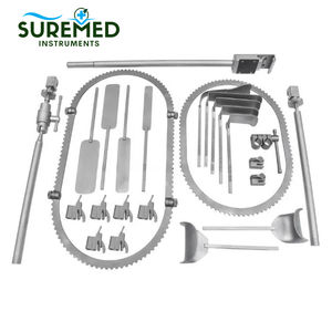 Juego de Retractores Abdominales BookWalter, Juego de Retractores para Laparotomía, Instrumentos Manuales de Acero Inoxidable para Cirugía Abierta - Product Image 1