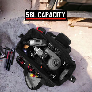 Zipper Closure Customizable OEM Water- and Grease-resistant Vietnam <b>Tool</b> <b>Bag</b> <b>Roll</b> <b>Bag</b> Versatile Carrying Multi Compartments - Product Image 5
