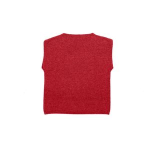 Chaleco sin mangas de punto fino para mujer con diseño de moda ODM OEM de ajuste regular - Product Image 2