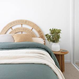 High-end handmade rattan headboard wall <b>leaning</b> bed head decorative headboards from Vietnam manufacturer - Product Image 2