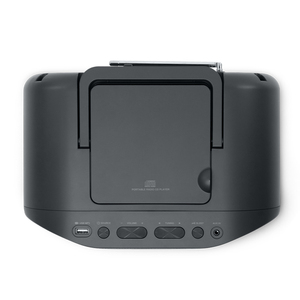 Portable FM Radio with LCD Display Built-In Speaker AC Powered Plastic Body Black Color - Product Image 4