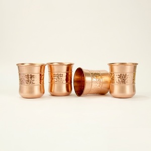 Pure Copper Tumbler for Healthy Hydration Handcrafted Ayurvedic Drinking Glass For Natural Detox & Immune Support Traditional - Product Image 3