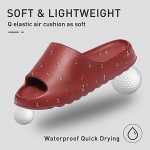 รองเท้าแตะชายหาดลายโลโก้แบบกำหนดเองสำหรับผู้หญิงและผู้ชาย - Product Image 2