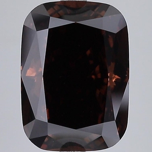 5.03 Ct <b>Cushion</b> Cut Lab Grown Diamond Fancy Deep Brown VS1 IGI Certified CVD Loose Diamond Wholesale for Jewelry Making - Product Image 1