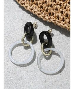 ต่างหูเรซิ่นทำมือขายส่ง เครื่องประดับแฟชั่นทันสมัยสำหรับผู้หญิง - Product Image 3