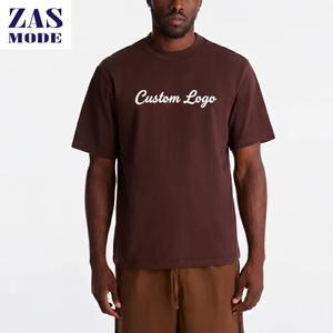 Camiseta Personalizada con Serigrafía de Logotipo, 100% Algodón Suave, Camiseta Personalizada de Talla Grande, Camisetas Lisas de 200 GSM para Hombre - Product Image 1