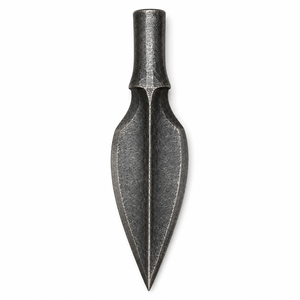บริการ OEM สำหรับหัวลูกศรยิงธนูแบบ Broadhead คุณภาพเยี่ยม หัวลูกศรเหล็กตีมือรูปทรงข้าวหลามตัด สำหรับยุคกลาง - Product Image 6