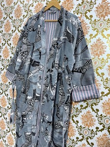 Velvet Kimono <b>Cardigan</b> Jacket Elegant Open Front Jacket Boho Lounge Robe Christmas Gift - Product Image 5