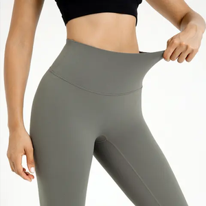 Conjunto de Leggings de Yoga de Talla Grande con Diseño Único, Corte Ajustado, 100% Algodón Estampado para Mujer, Pantalones de Gimnasio, Ropa de Moda - Product Image 5