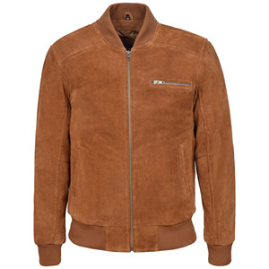 Smart Range Leather Custom <b>Men's</b> Retro Style Premium Cow <b>Suede</b> Leather Bomber <b>Jacket</b> YKK Zip Multi-Pocket Custom Colors - Product Image 6