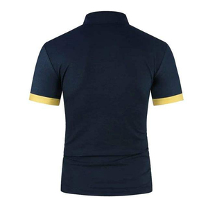 Chemises polo pour hommes, séchage rapide, vêtements décontractés, manches courtes, respirantes, polos unis personnalisés en vente à bas prix - Product Image 5