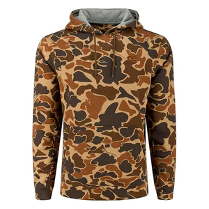 Sudadera con Capucha de Camuflaje de Algodón y Poliéster para Hombre, Sudaderas de Caza Estilo Vintage de Pakistán - Product Image 1