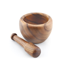 Wood Mortar And Pestle for <b>Grinder</b> <b>Herb</b> Tools Modern Design Kitchen Tools and Gadgets Custom Size Wood Mortar & Pestle - Product Image 5